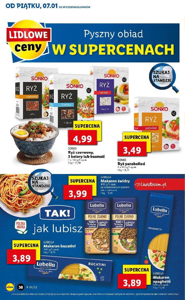 Gazetka promocyjna Lidl do 09/01/2022 str.38