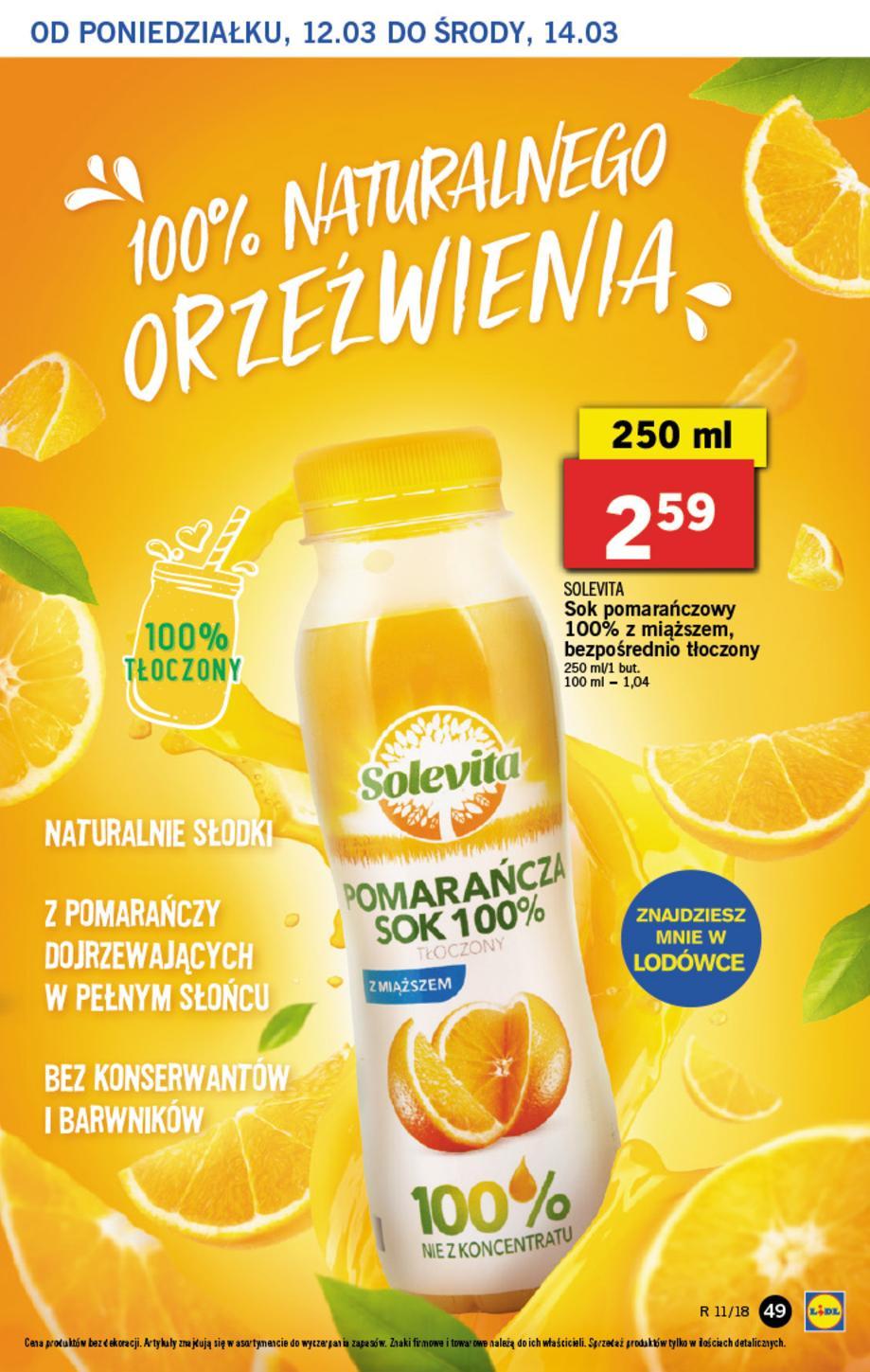 Gazetka promocyjna Lidl do 14/03/2018 str.49