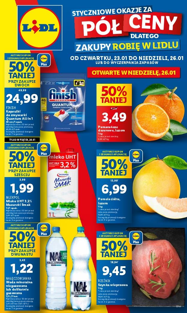 Gazetka promocyjna Lidl do 26/01/2025 str.1