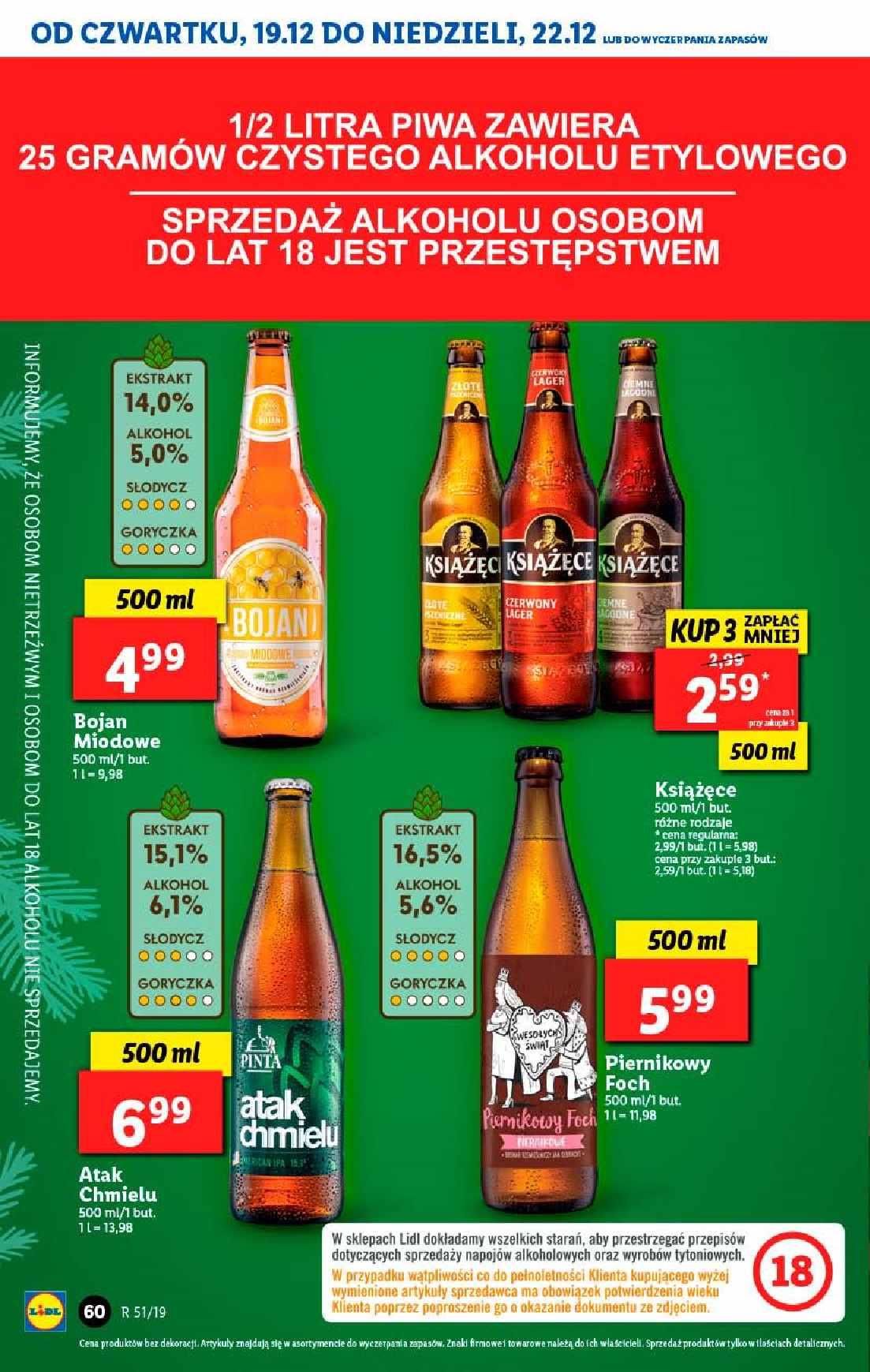 Gazetka promocyjna Lidl do 22/12/2019 str.60