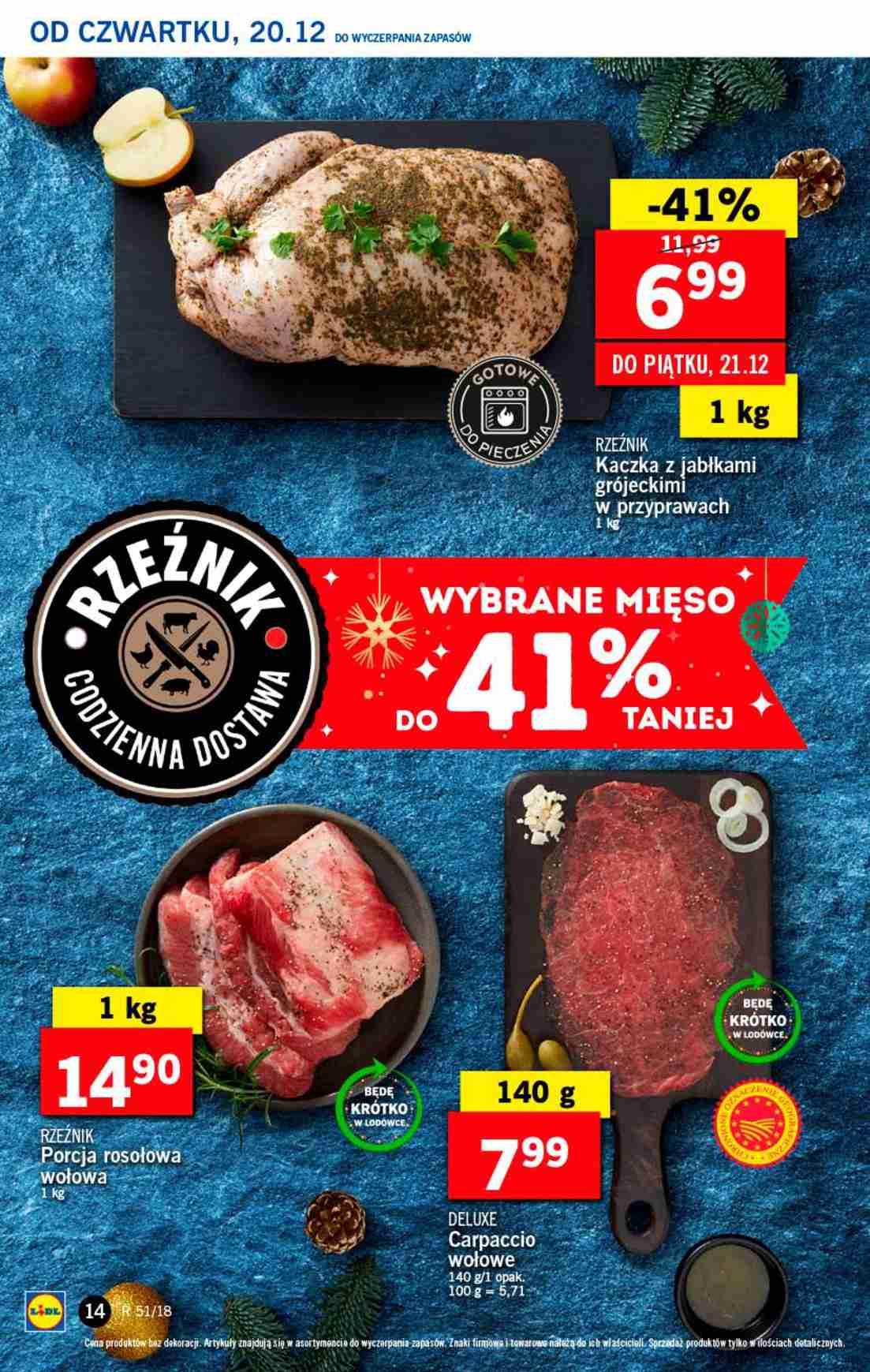 Gazetka promocyjna Lidl do 23/12/2018 str.14