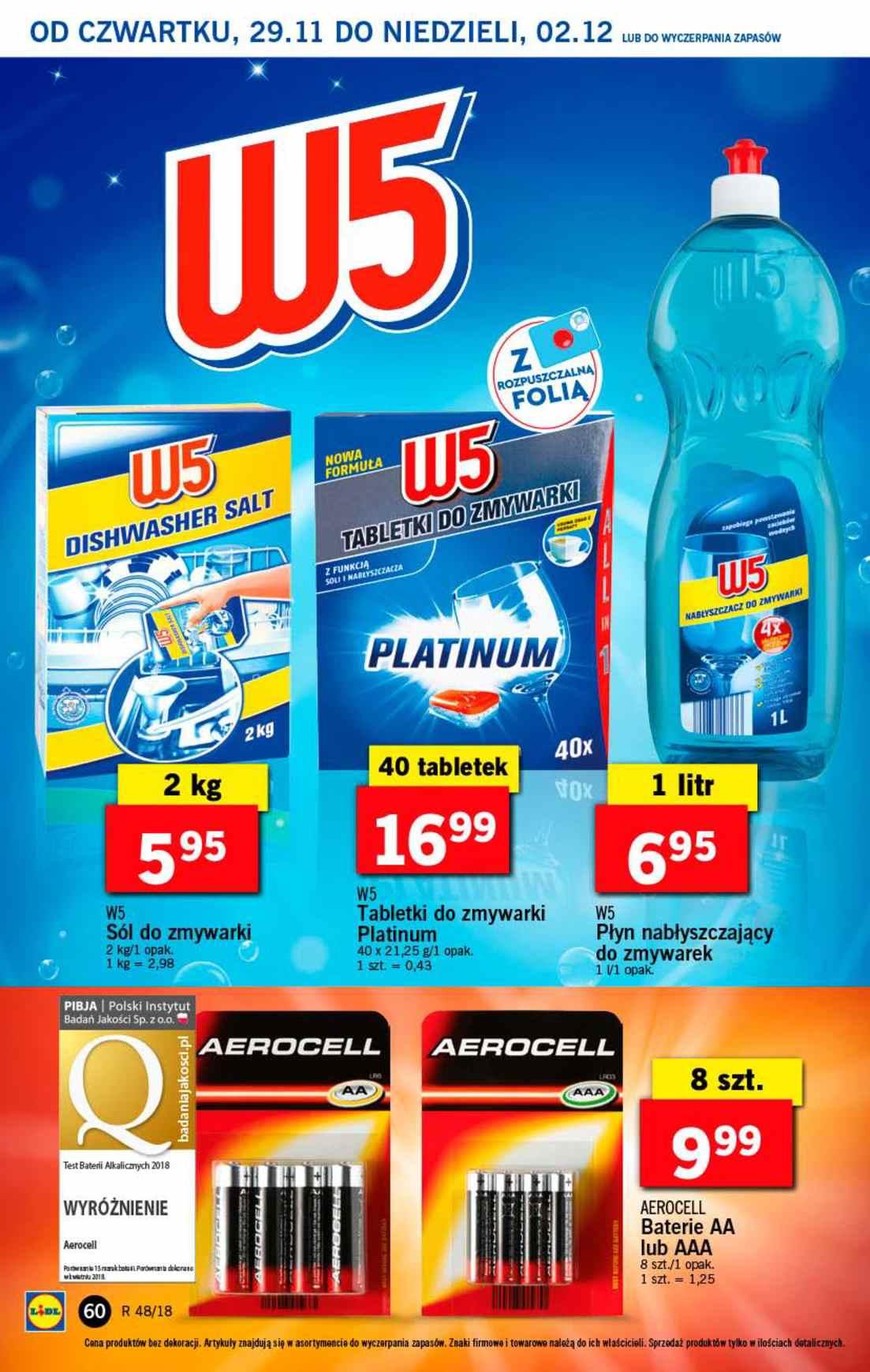 Gazetka promocyjna Lidl do 02/12/2018 str.60