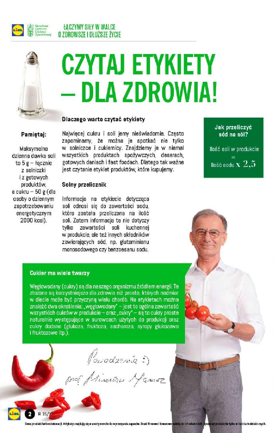 Gazetka promocyjna Lidl do 31/08/2019 str.1