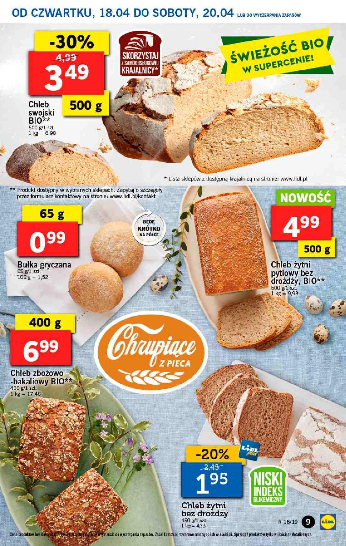 Gazetka promocyjna Lidl do 20/04/2019 str.9