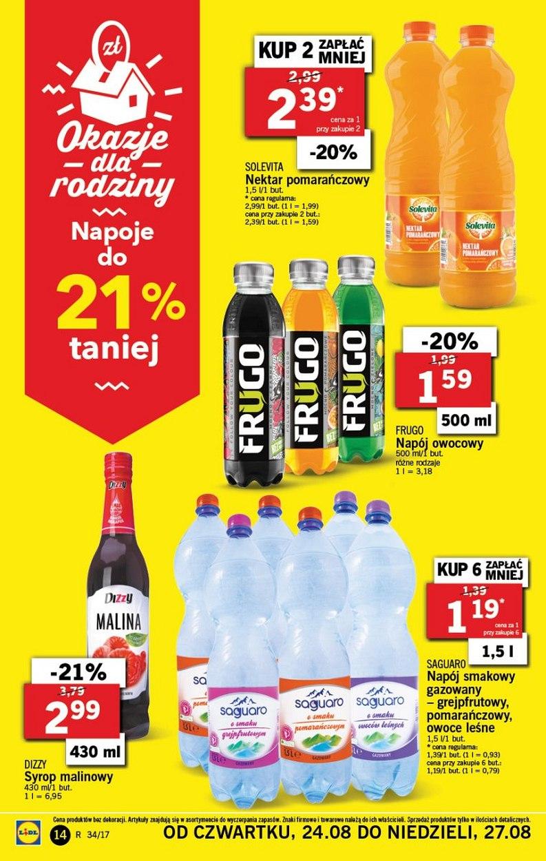 Gazetka promocyjna Lidl do 27/08/2017 str.14