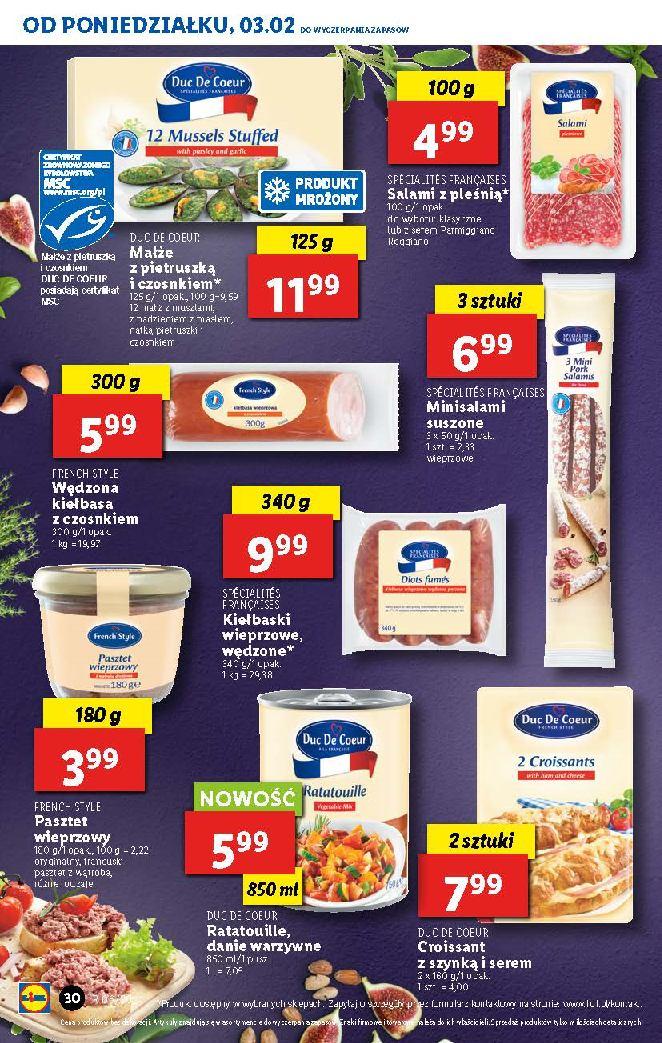 Gazetka promocyjna Lidl do 05/02/2020 str.30