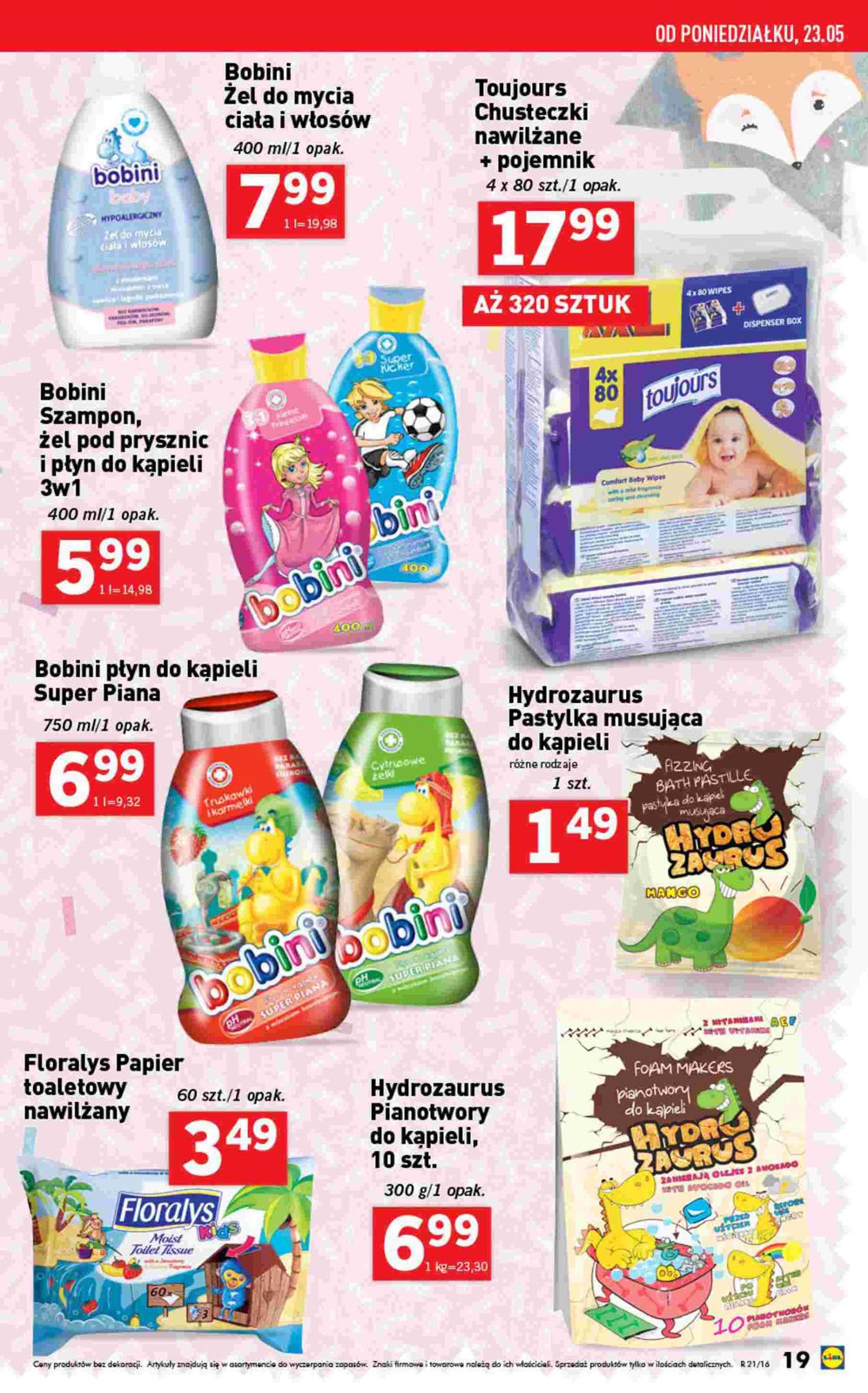 Gazetka promocyjna Lidl do 29/05/2016 str.19