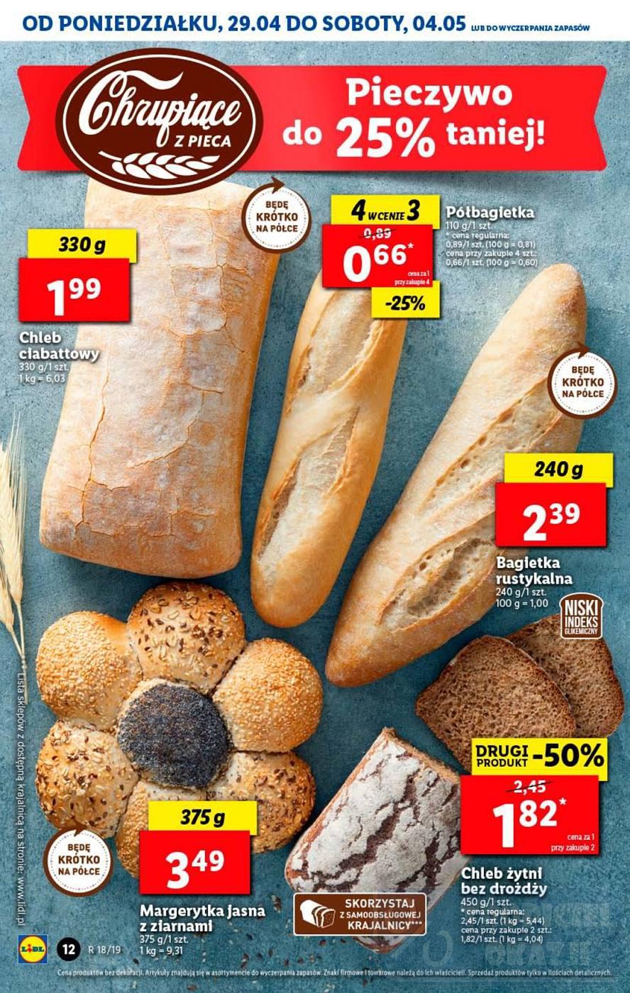 Gazetka promocyjna Lidl do 04/05/2019 str.12