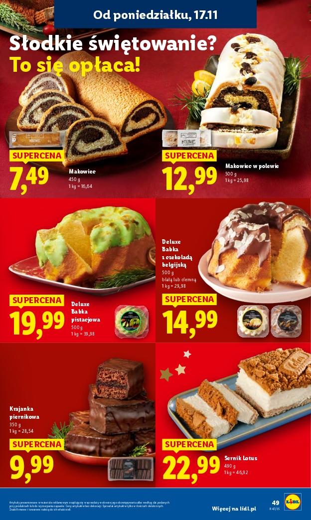 Gazetka promocyjna Lidl do 19/11/2025 str.49