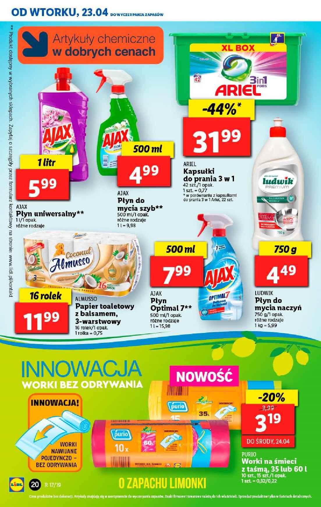 Gazetka promocyjna Lidl do 24/04/2019 str.20