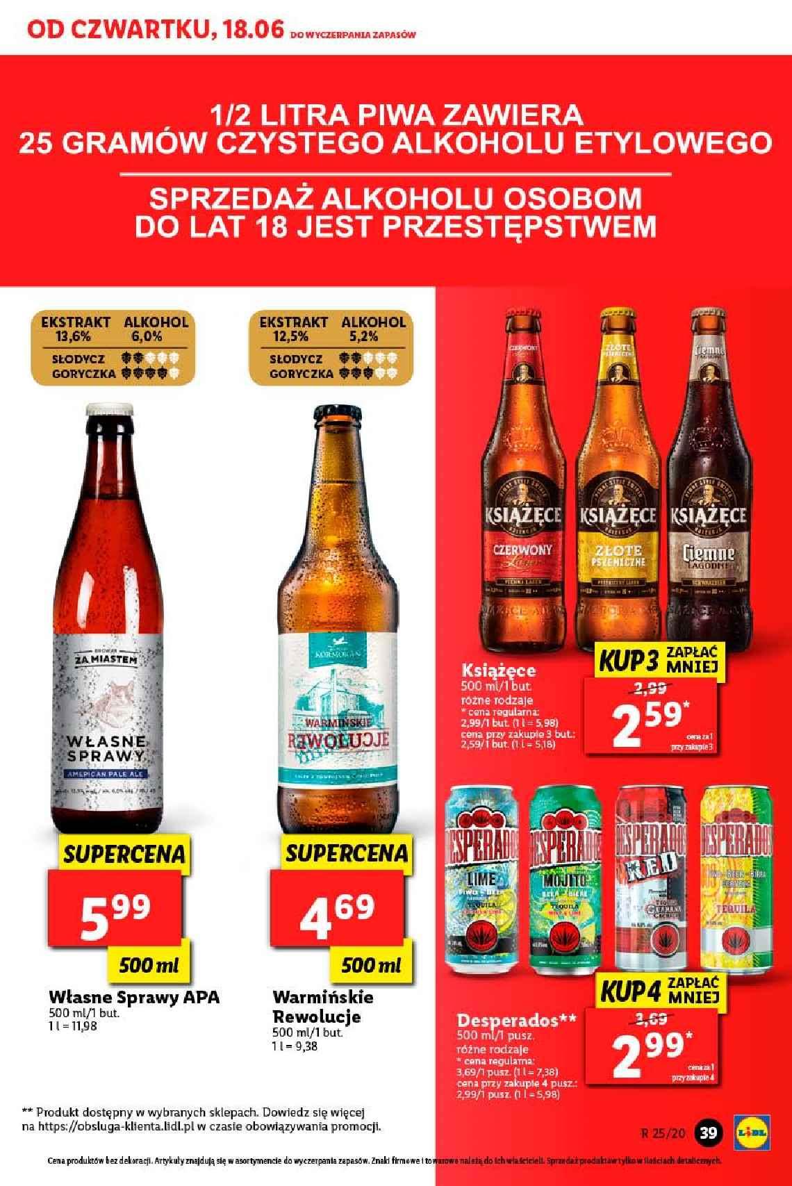 Gazetka promocyjna Lidl do 20/06/2020 str.39