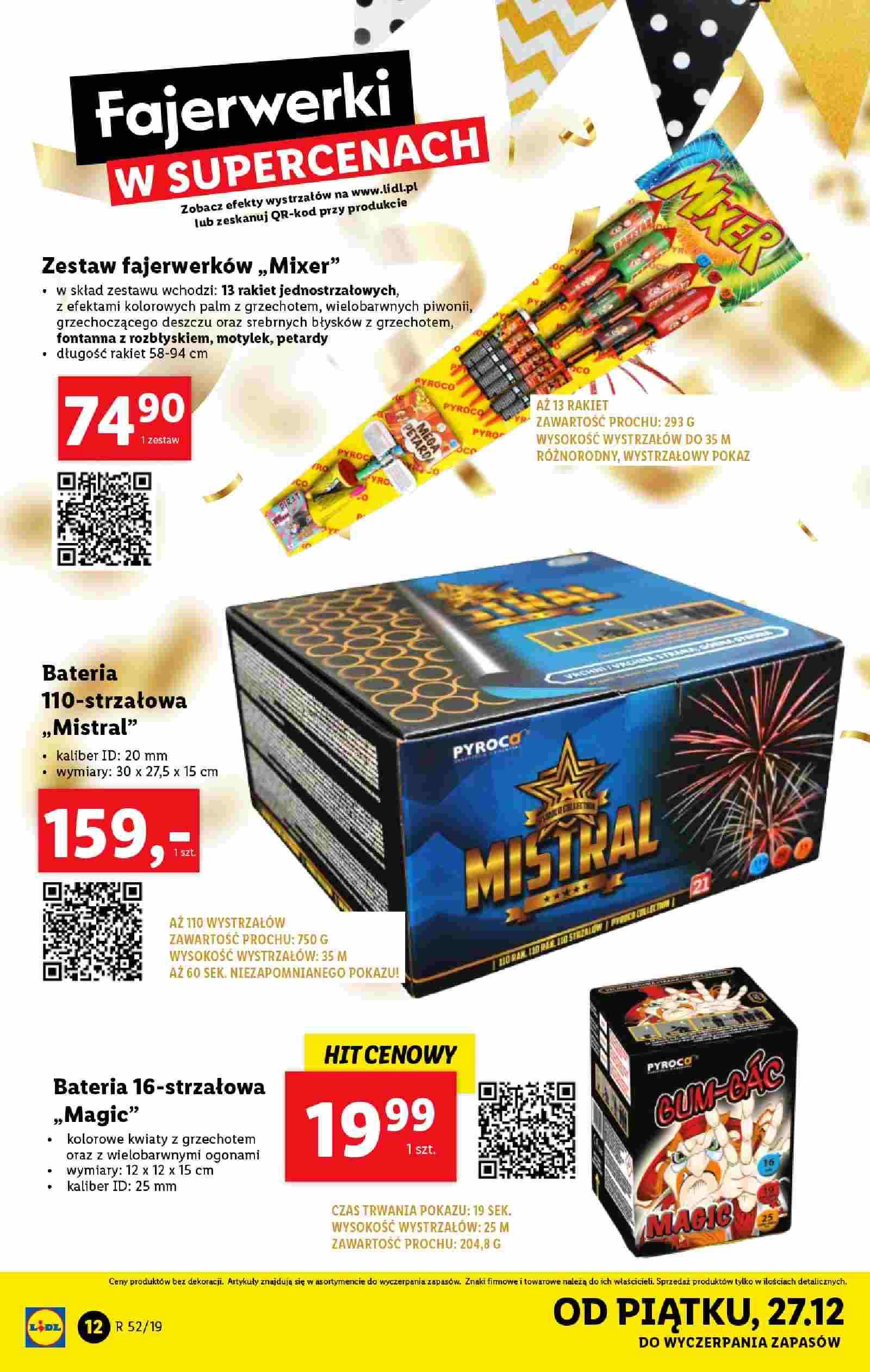 Gazetka promocyjna Lidl do 29/12/2019 str.12