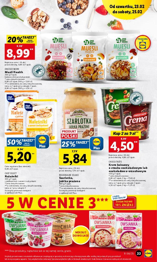 Gazetka promocyjna Lidl do 25/02/2023 str.33