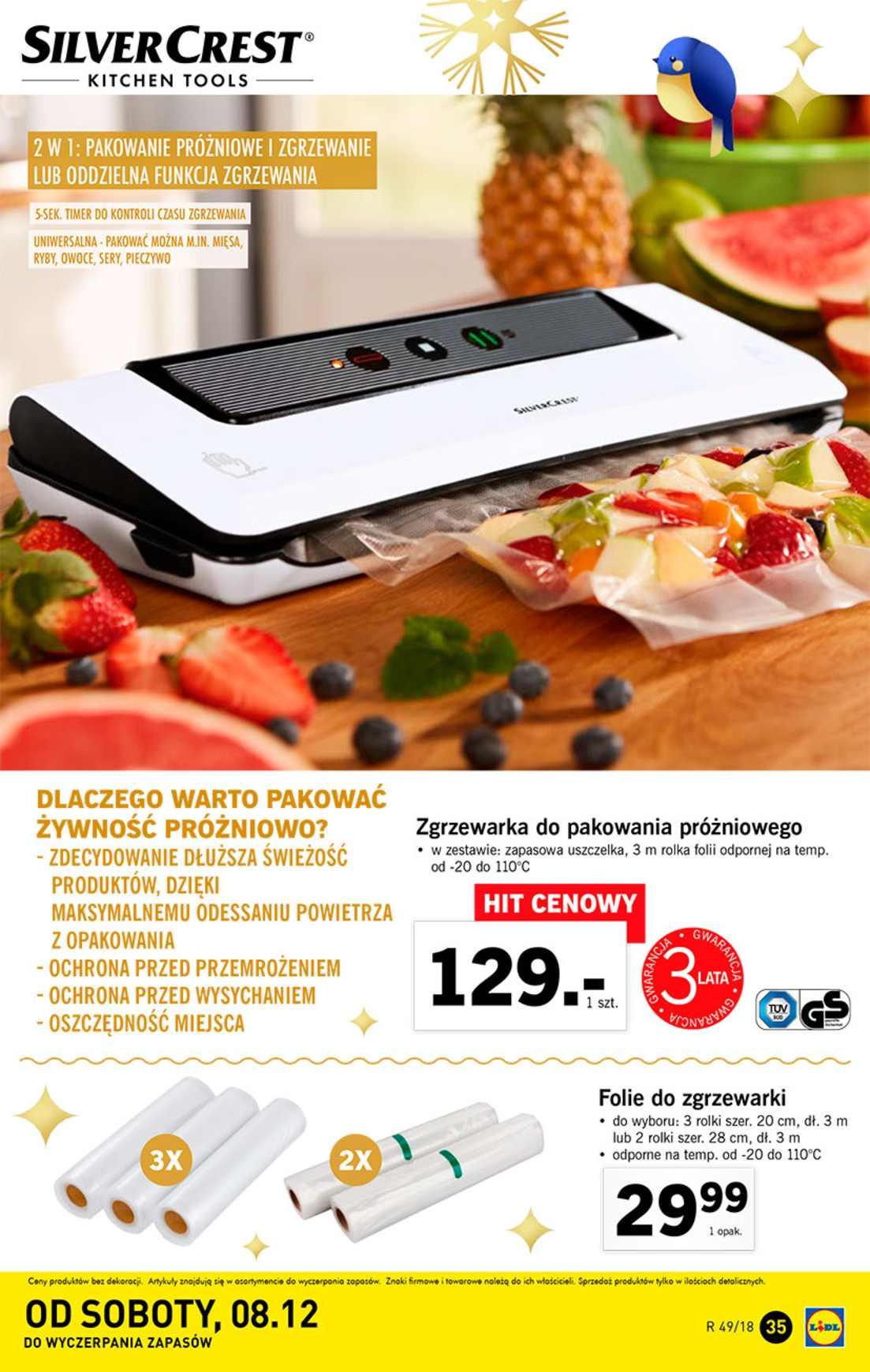 Gazetka promocyjna Lidl do 08/12/2018 str.35