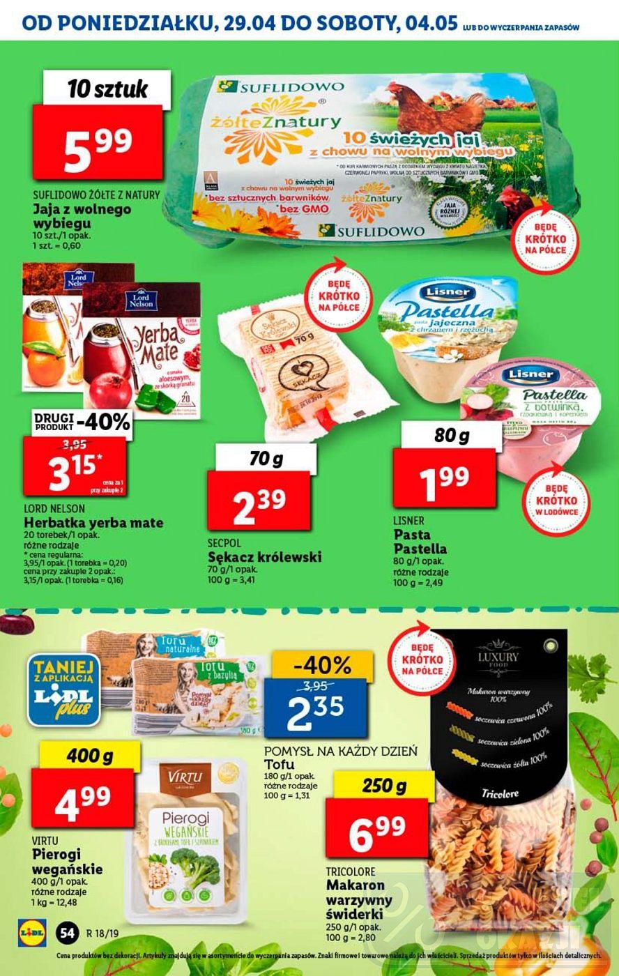 Gazetka promocyjna Lidl do 04/05/2019 str.54