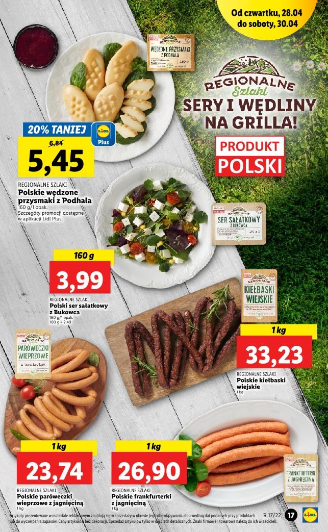 Gazetka promocyjna Lidl do 30/04/2022 str.17