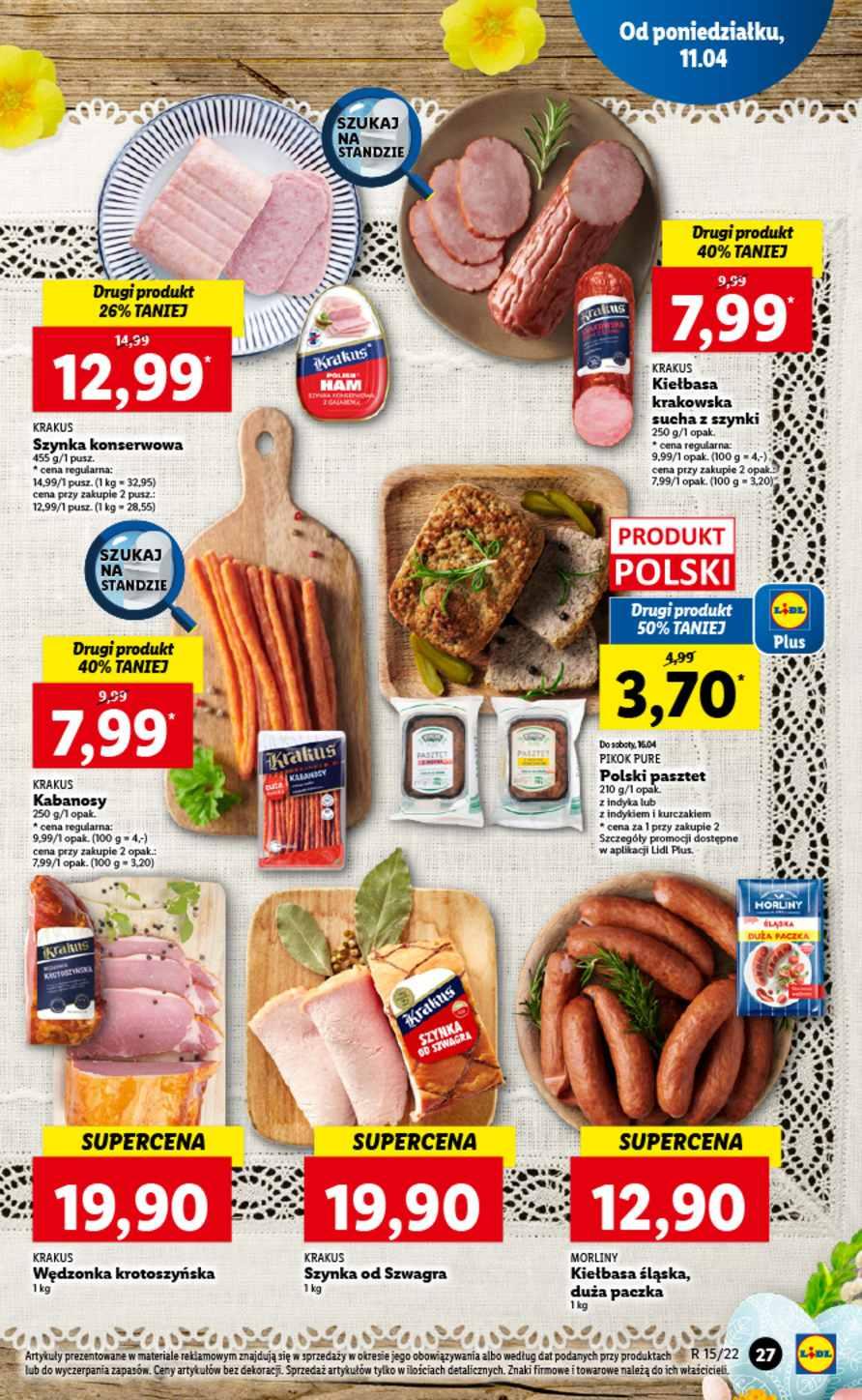 Gazetka promocyjna Lidl do 13/04/2022 str.27