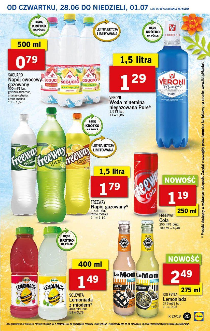 Gazetka promocyjna Lidl do 01/07/2018 str.25