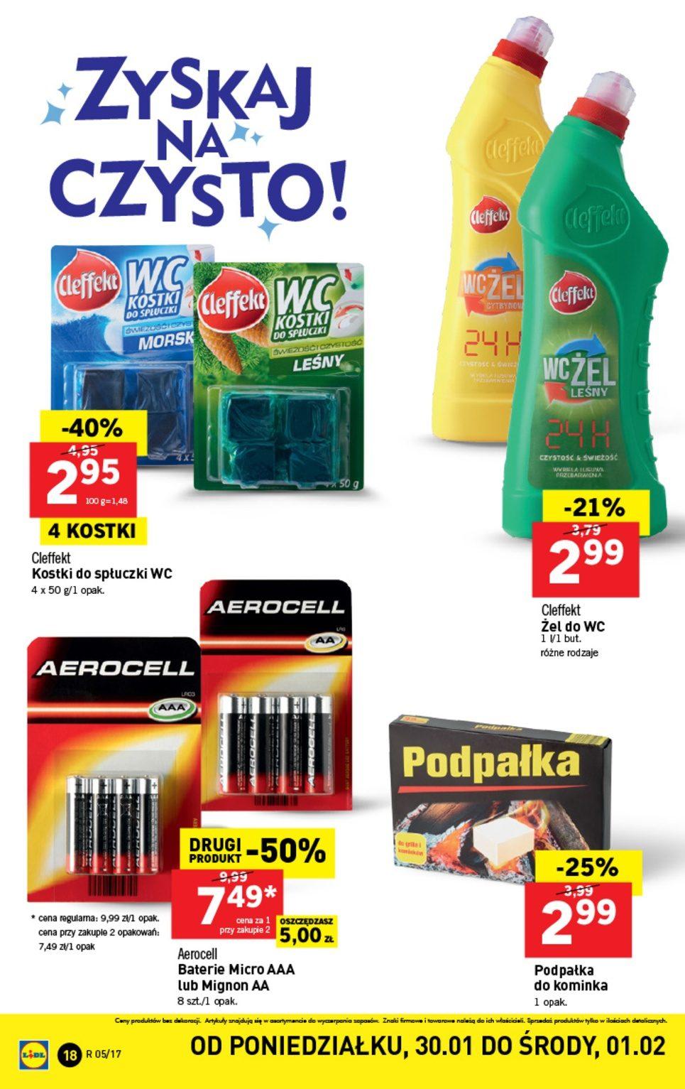 Gazetka promocyjna Lidl do 01/02/2017 str.18