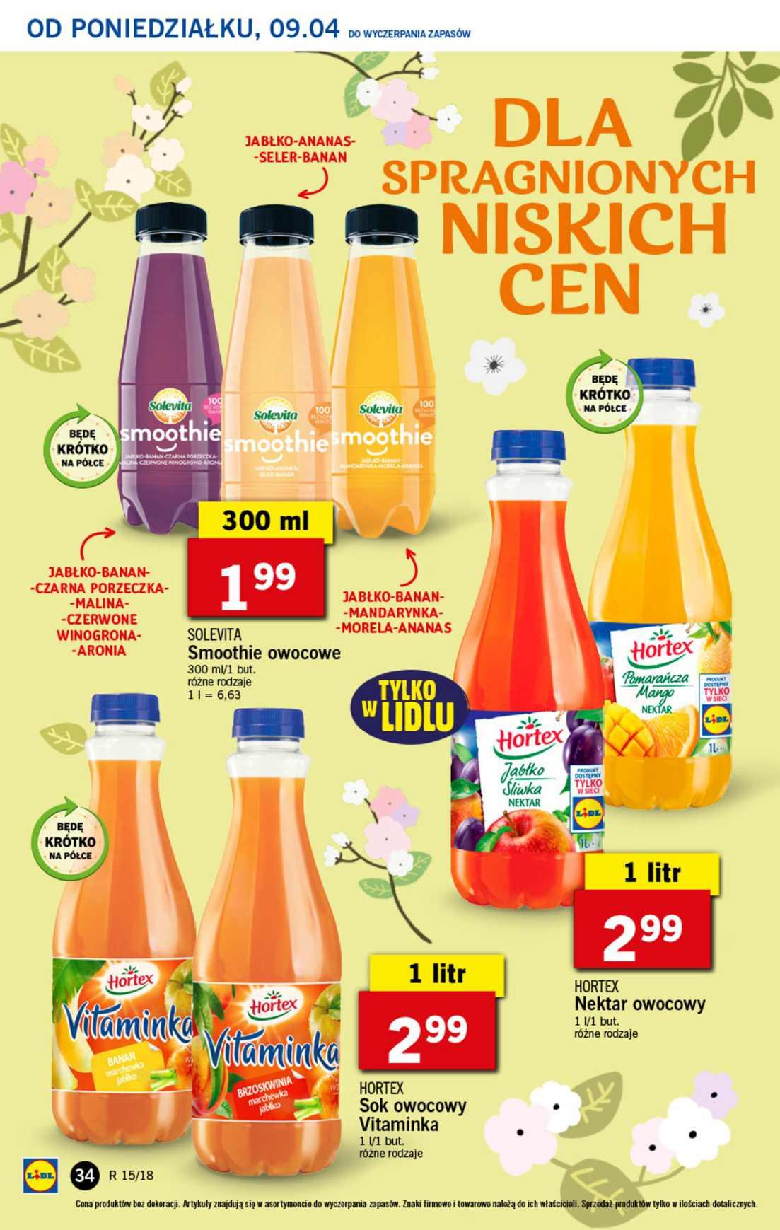 Gazetka promocyjna Lidl do 11/04/2018 str.34