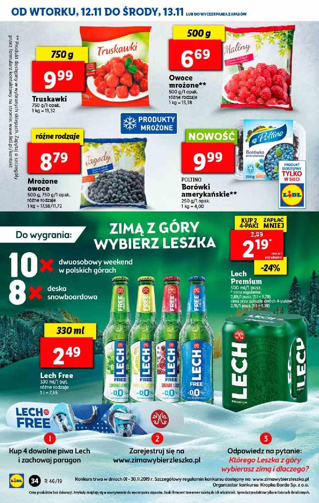 Gazetka promocyjna Lidl do 13/11/2019 str.34