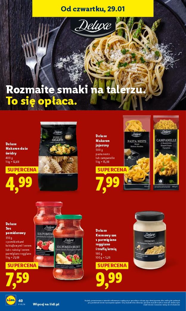 Gazetka promocyjna Lidl do 31/01/2026 str.40