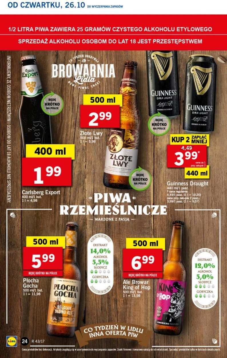 Gazetka promocyjna Lidl do 29/10/2017 str.24