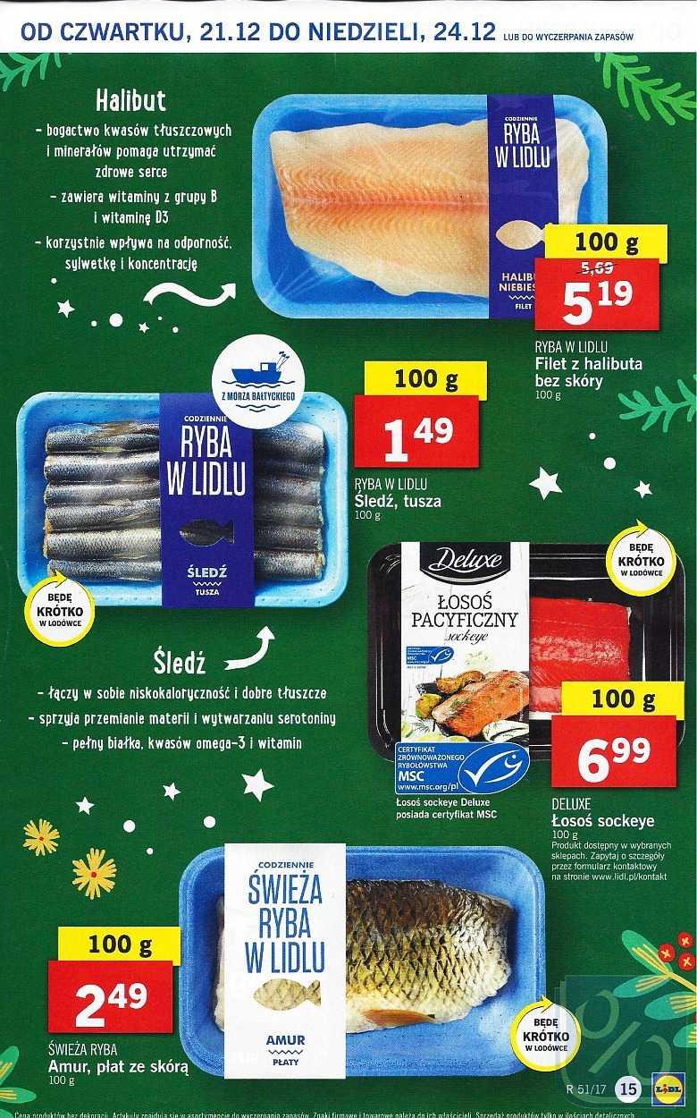 Gazetka promocyjna Lidl do 24/12/2017 str.15