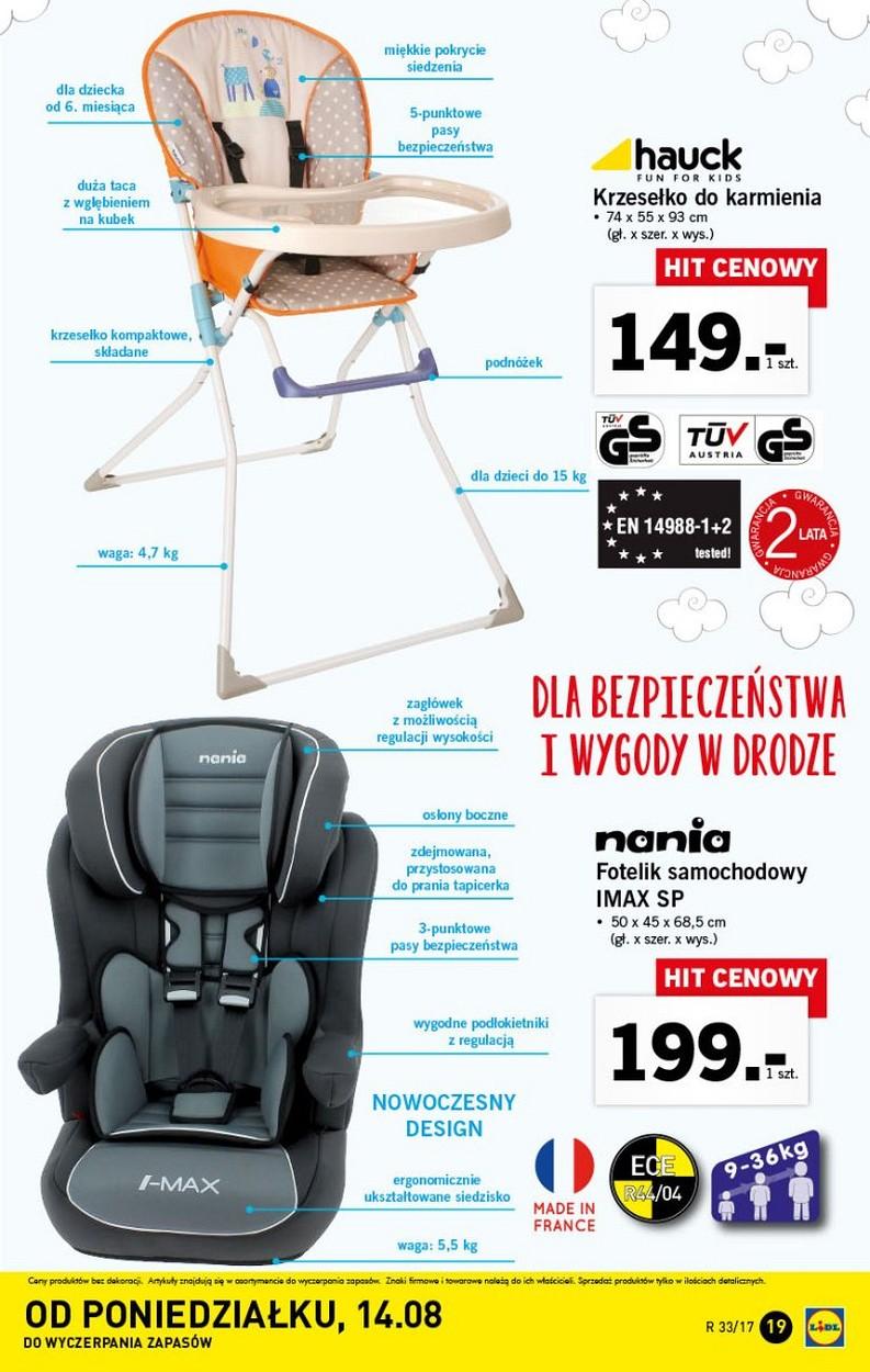 Gazetka promocyjna Lidl do 20/08/2017 str.19