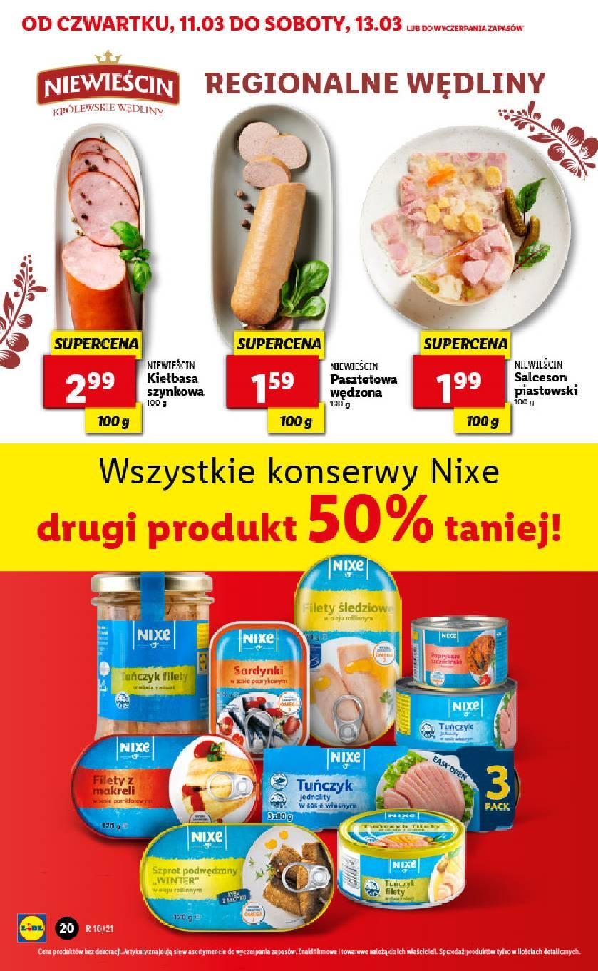 Gazetka promocyjna Lidl do 13/03/2021 str.20