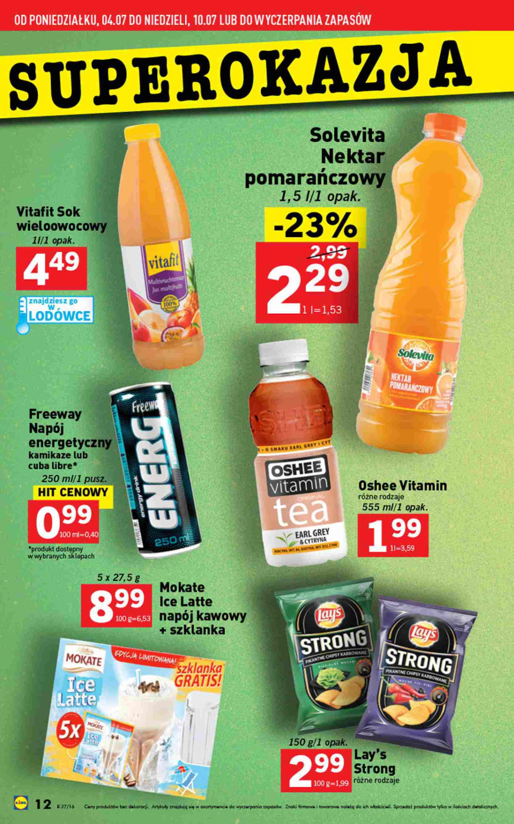 Gazetka promocyjna Lidl do 10/07/2016 str.12