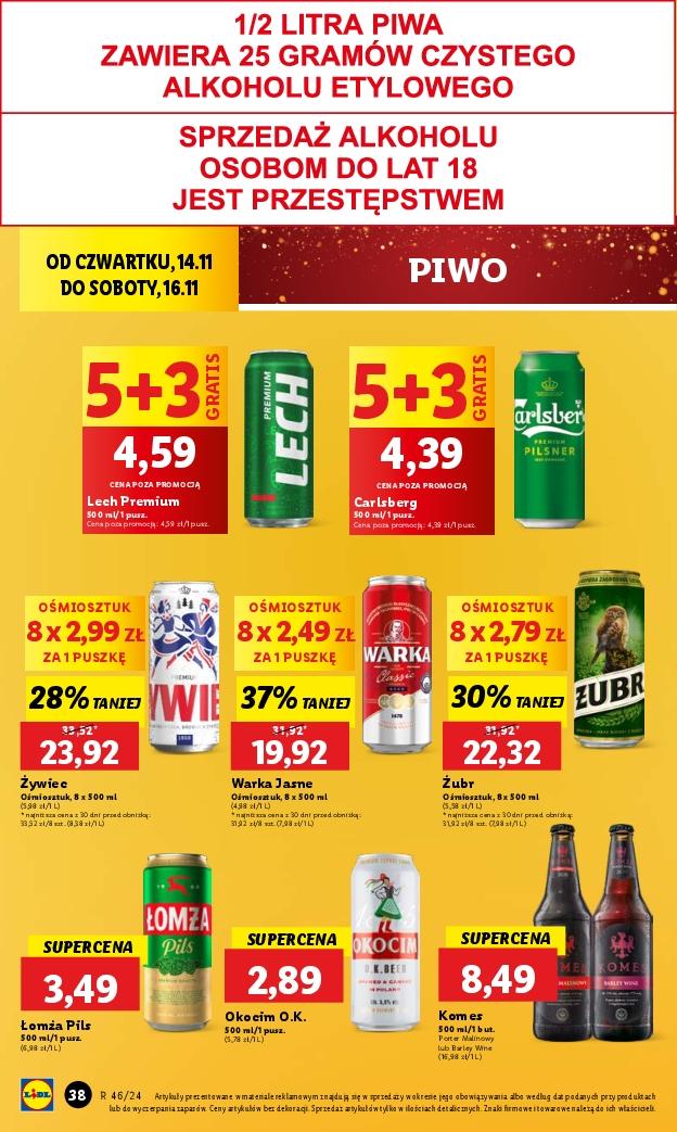 Gazetka promocyjna Lidl do 16/11/2024 str.40