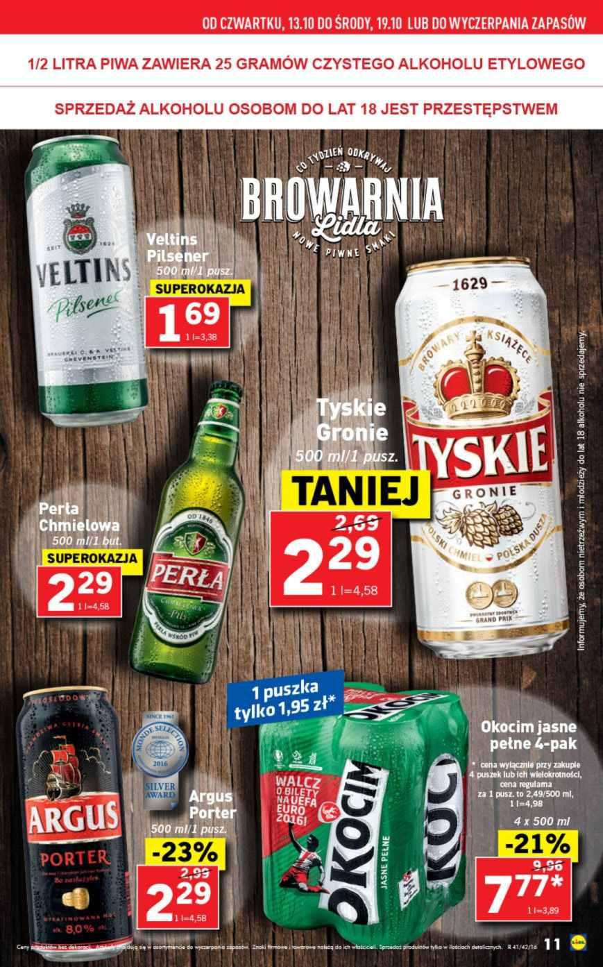 Gazetka promocyjna Lidl do 19/10/2016 str.11