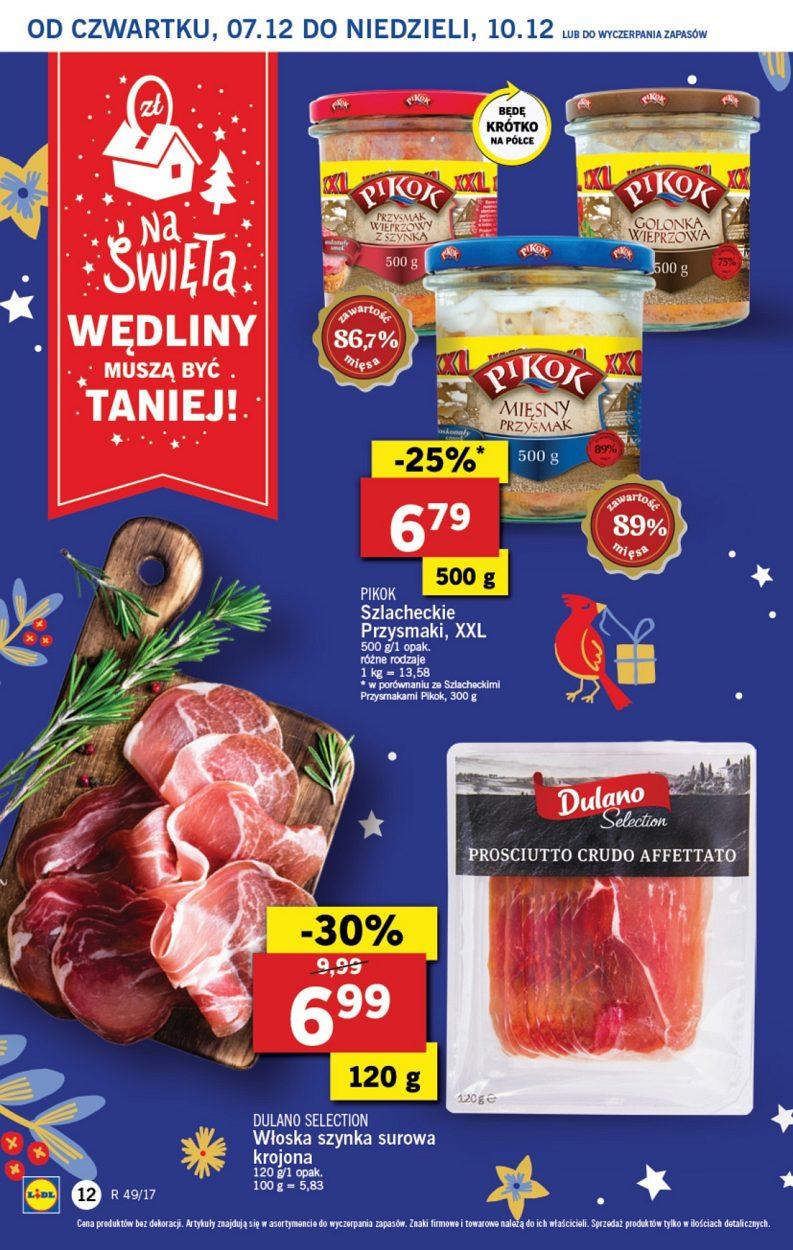 Gazetka promocyjna Lidl do 10/12/2017 str.12