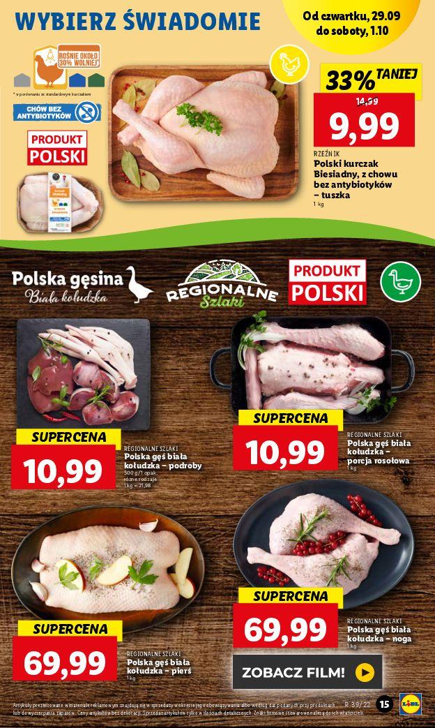 Gazetka promocyjna Lidl do 01/10/2022 str.15