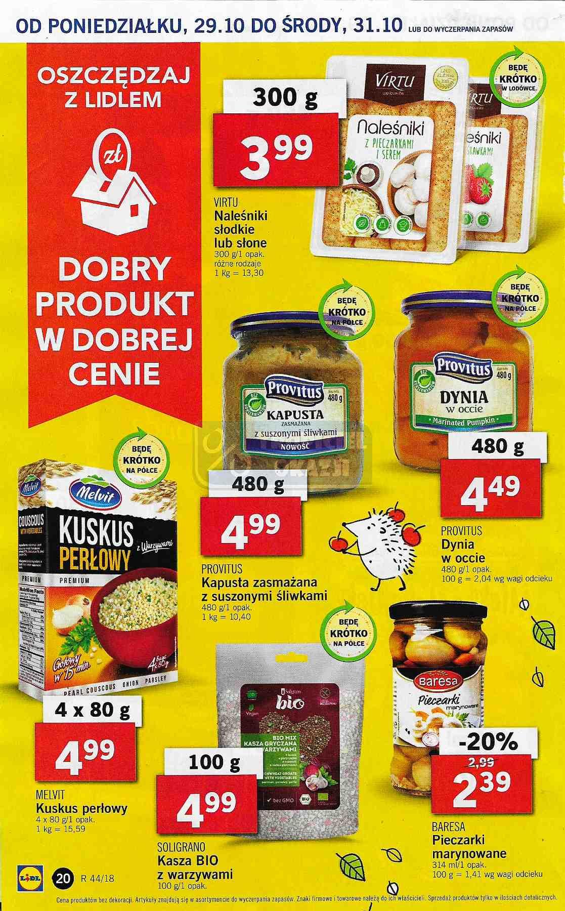 Gazetka promocyjna Lidl do 31/10/2018 str.20