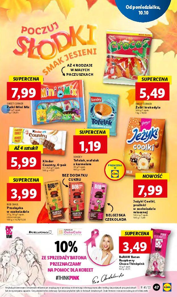 Gazetka promocyjna Lidl do 12/10/2022 str.47