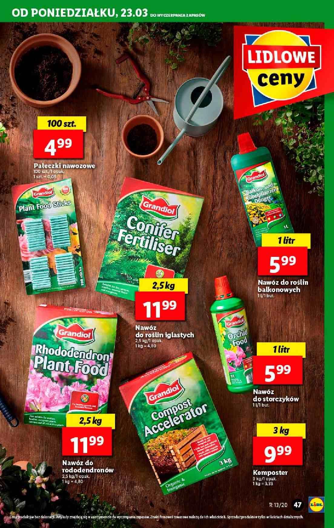 Gazetka promocyjna Lidl do 25/03/2020 str.47