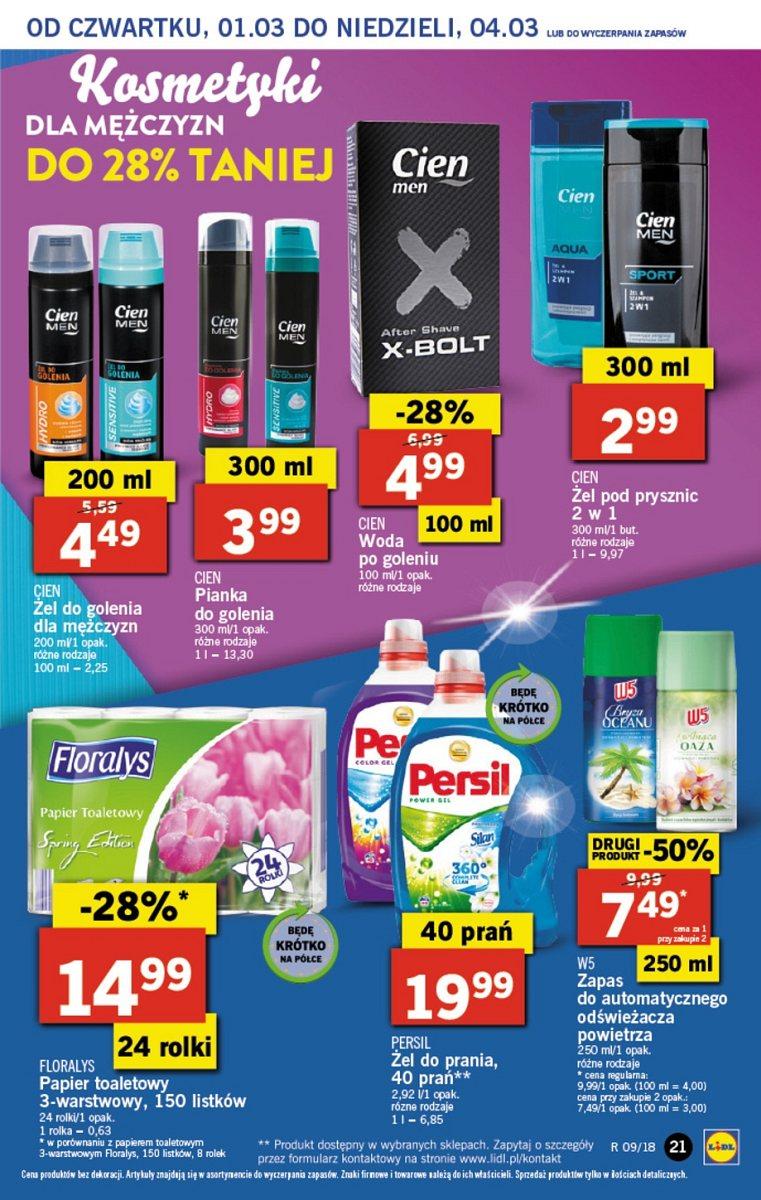 Gazetka promocyjna Lidl do 04/03/2018 str.21