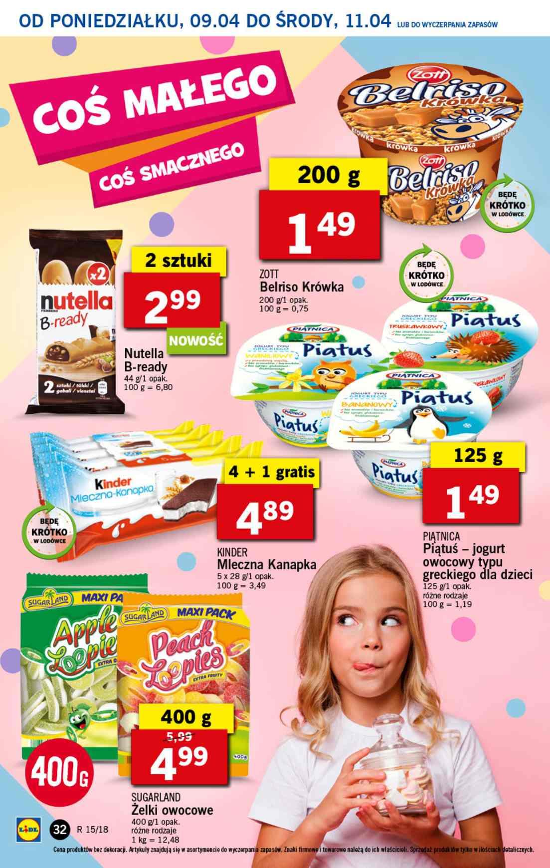 Gazetka promocyjna Lidl do 11/04/2018 str.32