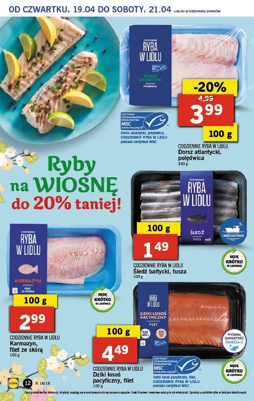 Gazetka promocyjna Lidl do 21/04/2018 str.12