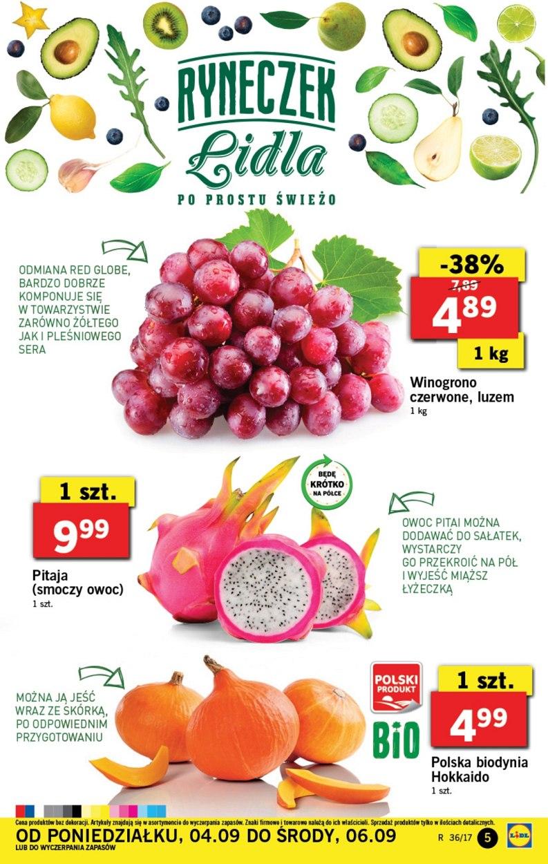 Gazetka promocyjna Lidl do 06/09/2017 str.5