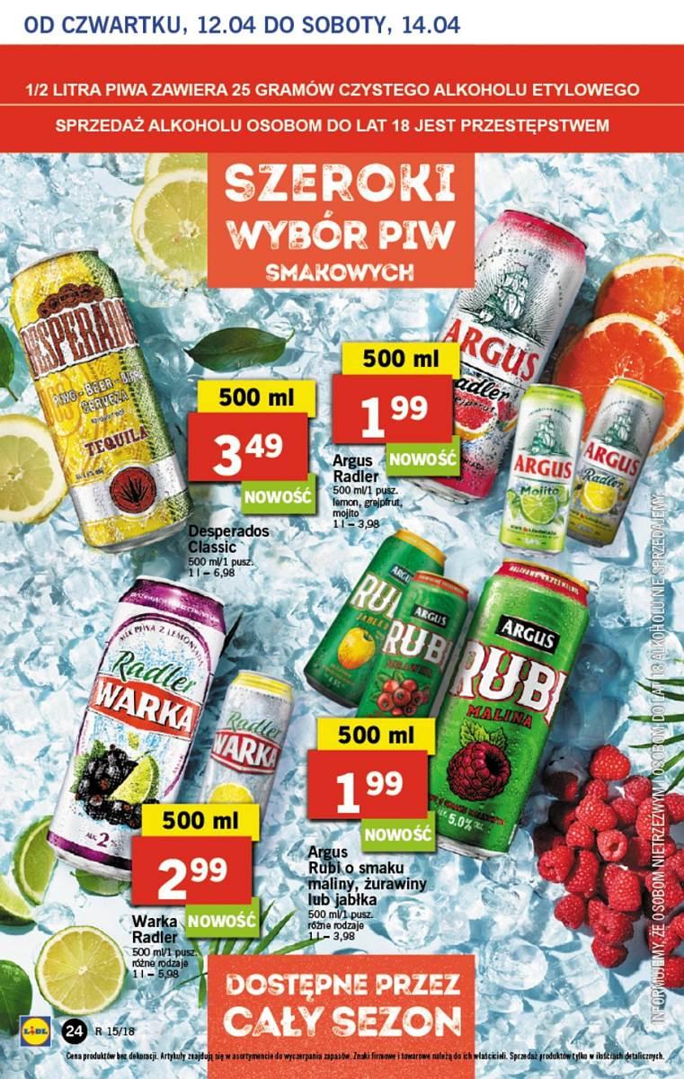 Gazetka promocyjna Lidl do 14/04/2018 str.24