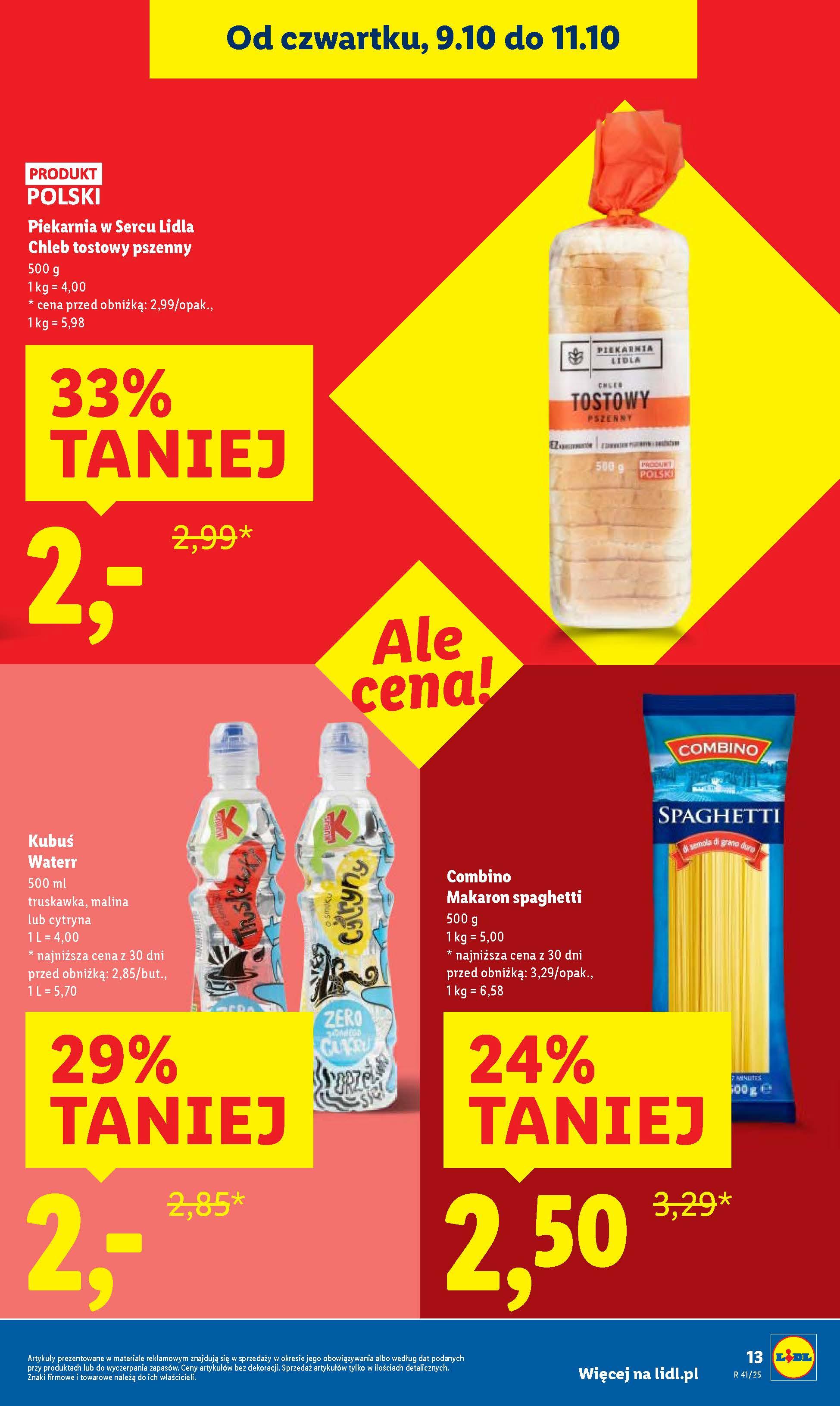 Gazetka promocyjna Lidl do 11/10/2025 str.13
