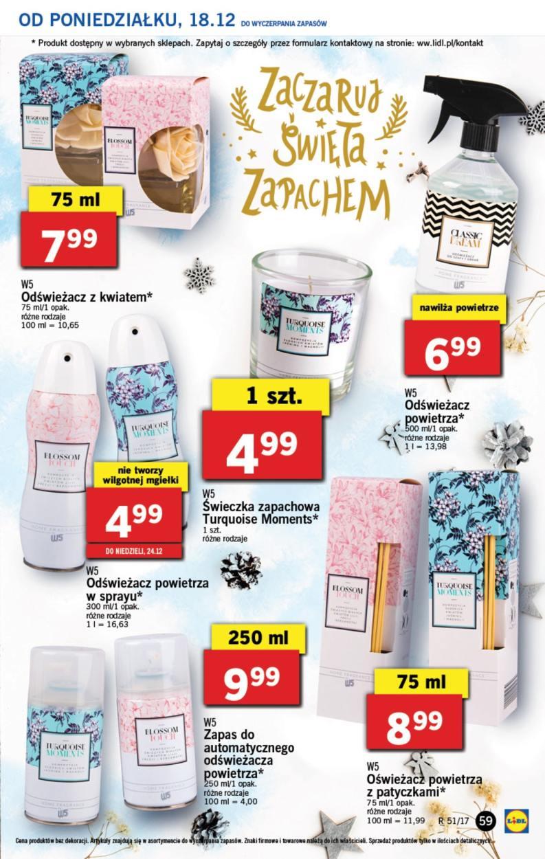 Gazetka promocyjna Lidl do 20/12/2017 str.59