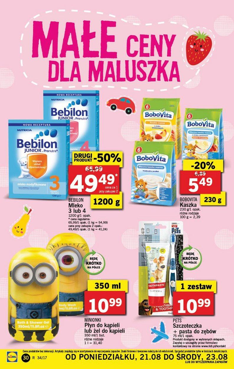 Gazetka promocyjna Lidl do 23/08/2017 str.30