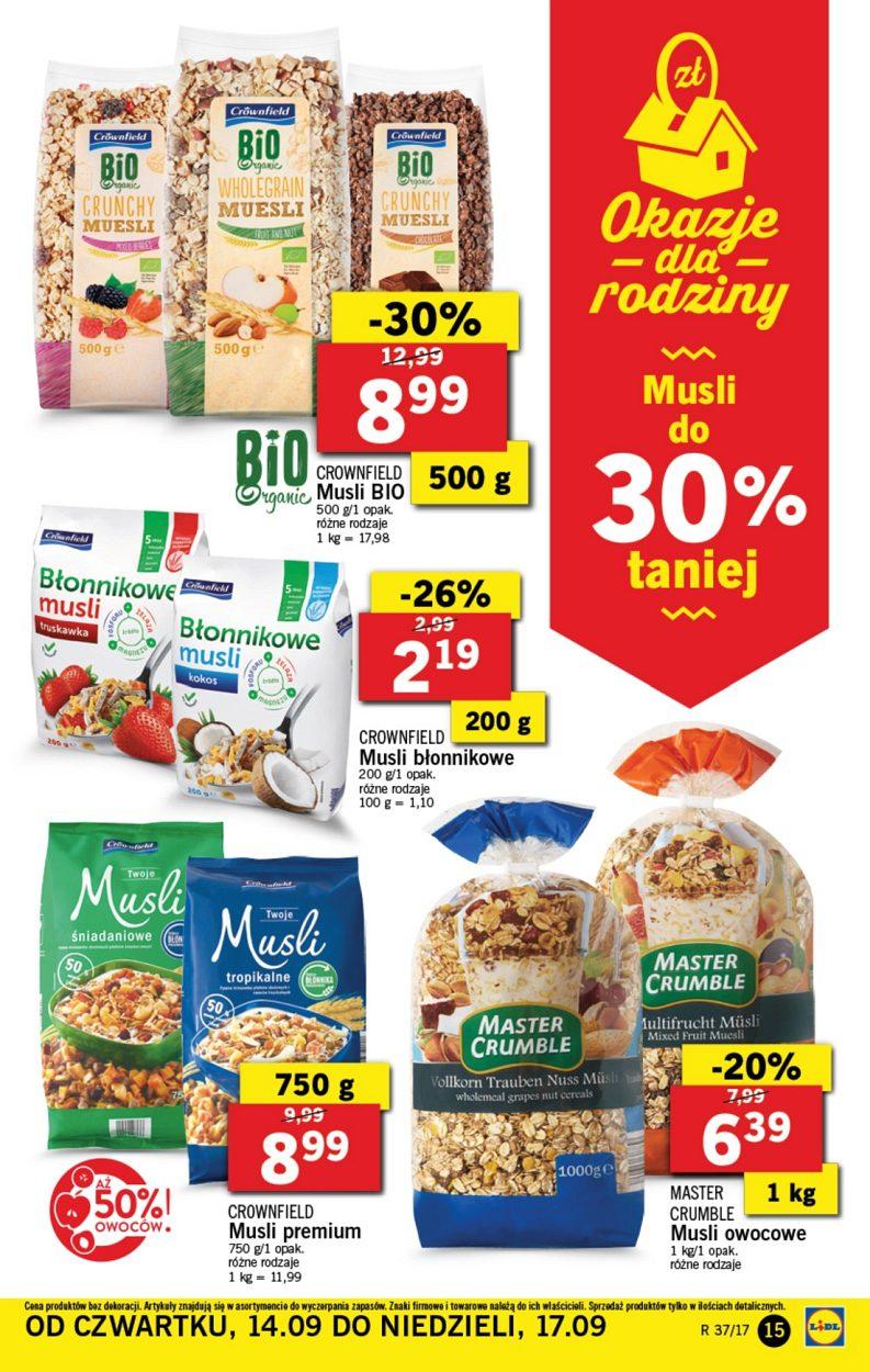 Gazetka promocyjna Lidl do 17/09/2017 str.15