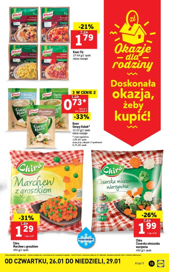 Gazetka promocyjna Lidl do 29/01/2017 str.15