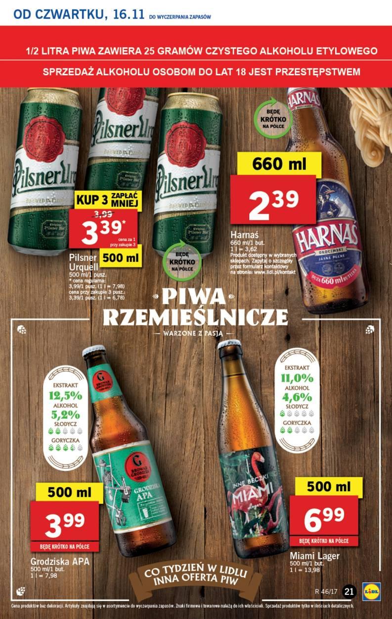 Gazetka promocyjna Lidl do 19/11/2017 str.21