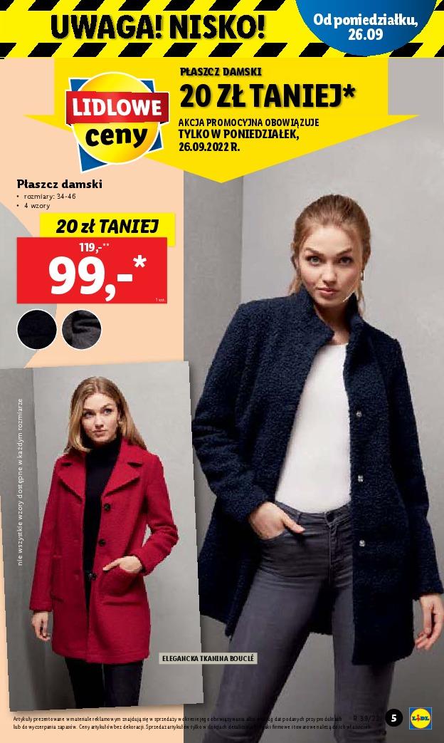 Gazetka promocyjna Lidl do 01/10/2022 str.5